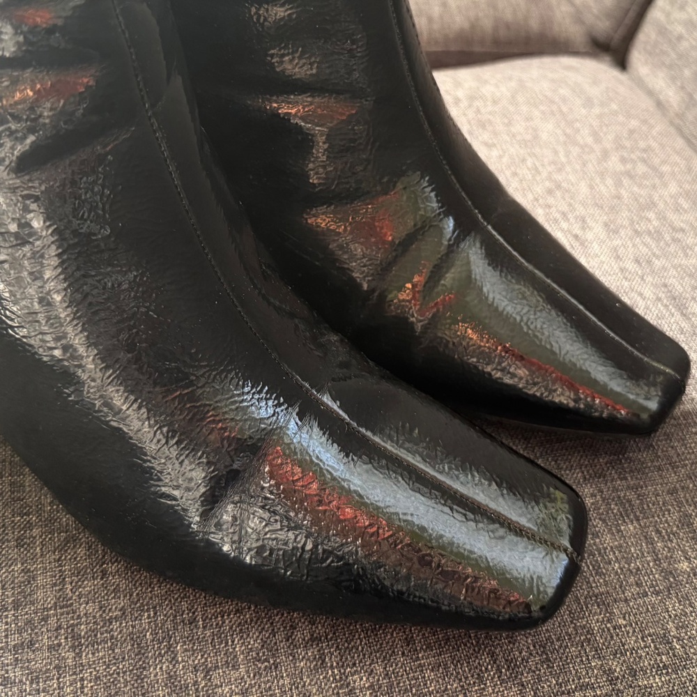 Black booties - image 2